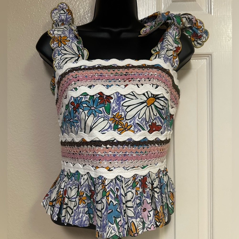 CeliaB Multicolor Floral Top